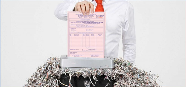 thủ tục hủy hóa đơn giấy