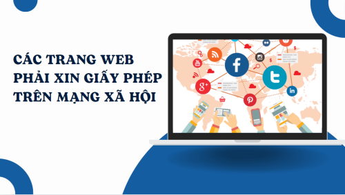 Các trang web phải xin giấy phép trên mạng xã hội