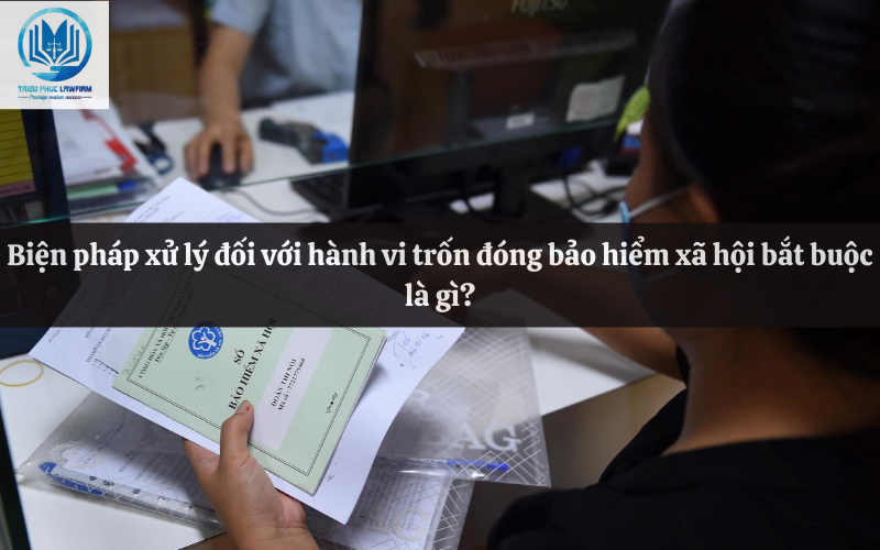 Biện pháp xử lý đối với hành vi trốn đóng bảo hiểm xã hội bắt buộc là gì?