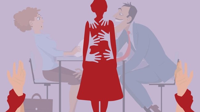 người lao động quấy rối tình dục tại nơi làm việc
