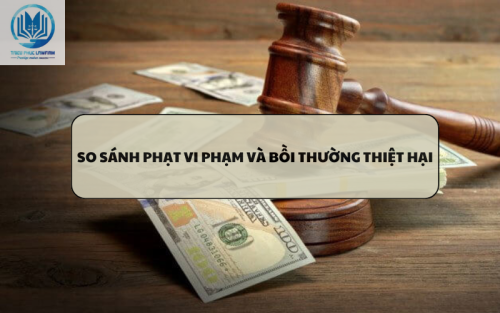 So sánh phạt vi phạm và bồi thường thiệt hại