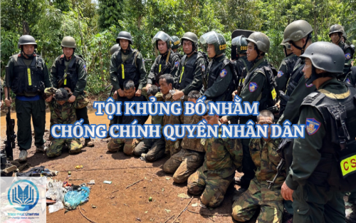 Tội khủng bố nhằm chống chính quyền nhân dân