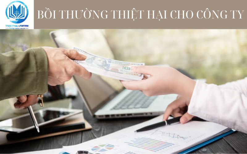 bồi thường thiệt hại cho công ty