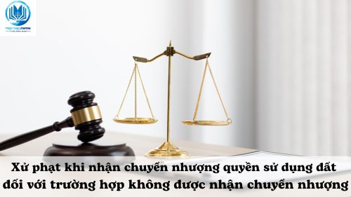 Xử phạt khi nhận chuyển nhượng quyền sử dụng đất đối với trường hợp không được nhận chuyển nhượng