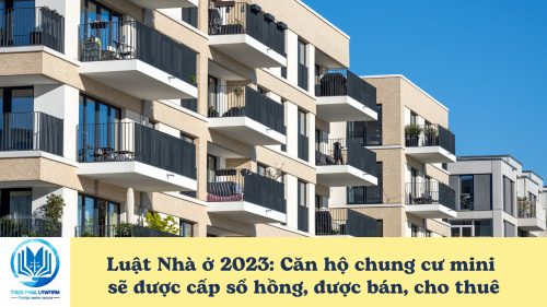 Luật Nhà ở 2023: Căn hộ chung cư mini sẽ được cấp sổ hồng được bán cho thuê