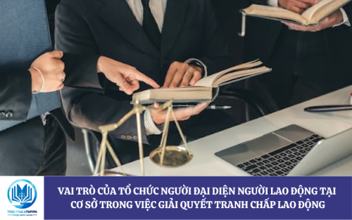 Vai trò của tổ chức người đại diện người lao động tại cơ sở trong việc giải quyết tranh chấp lao động